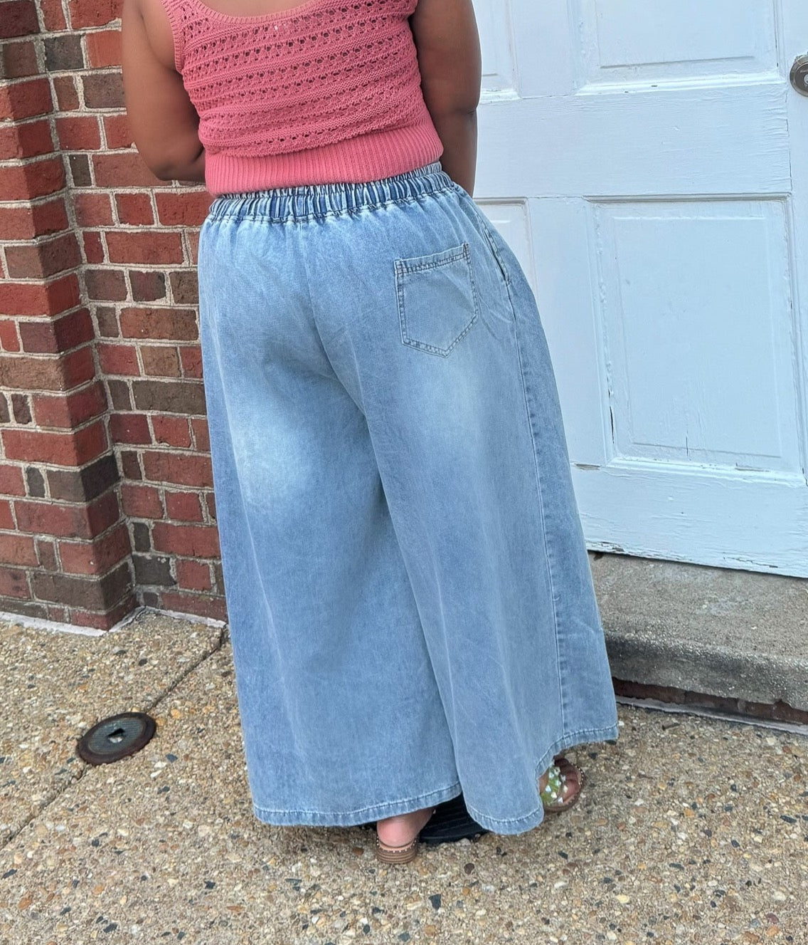 Luxe Flare Pants | Denim