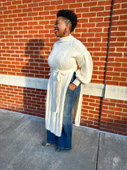 Bespoke Tunic Sweater | Cream