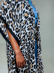 Act Like A Lady Kimono | Leopard