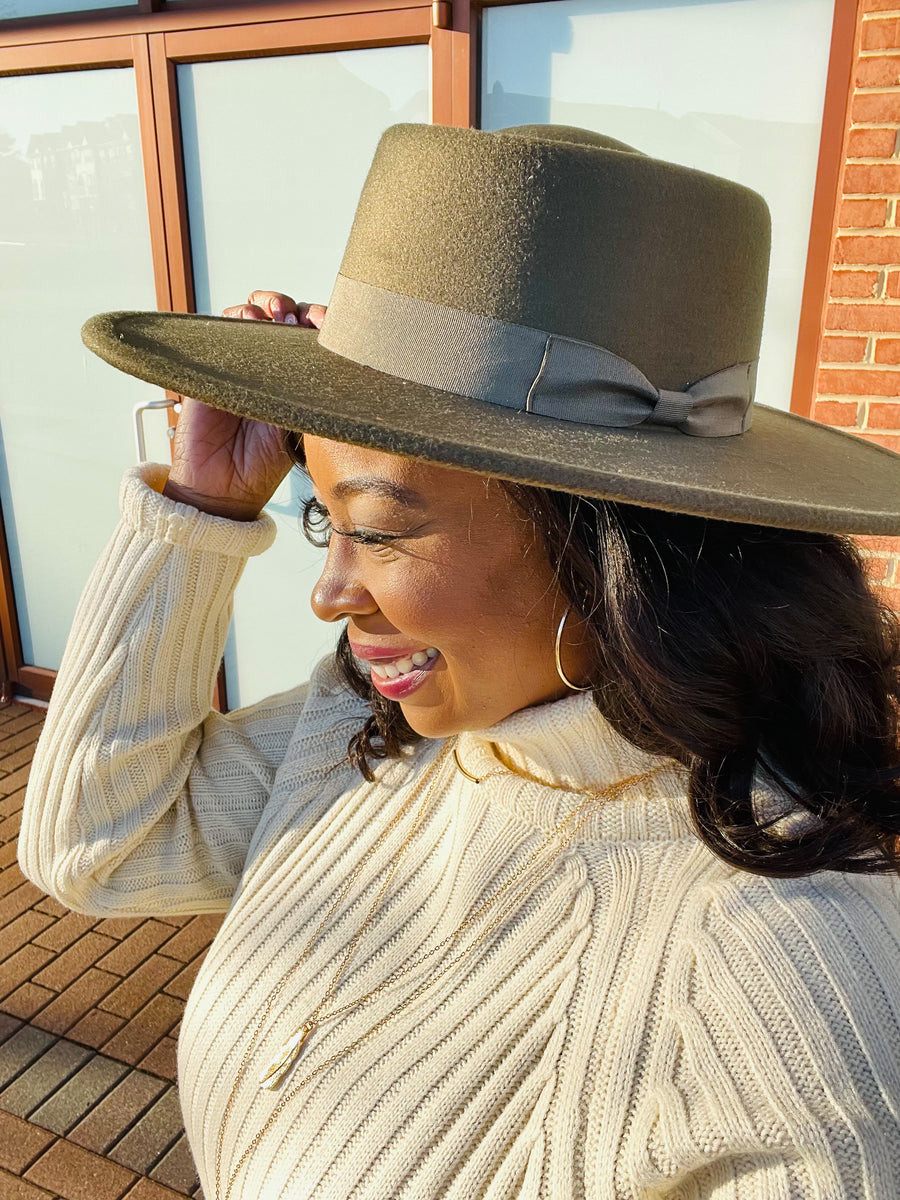 Delaney Fedora | Olive