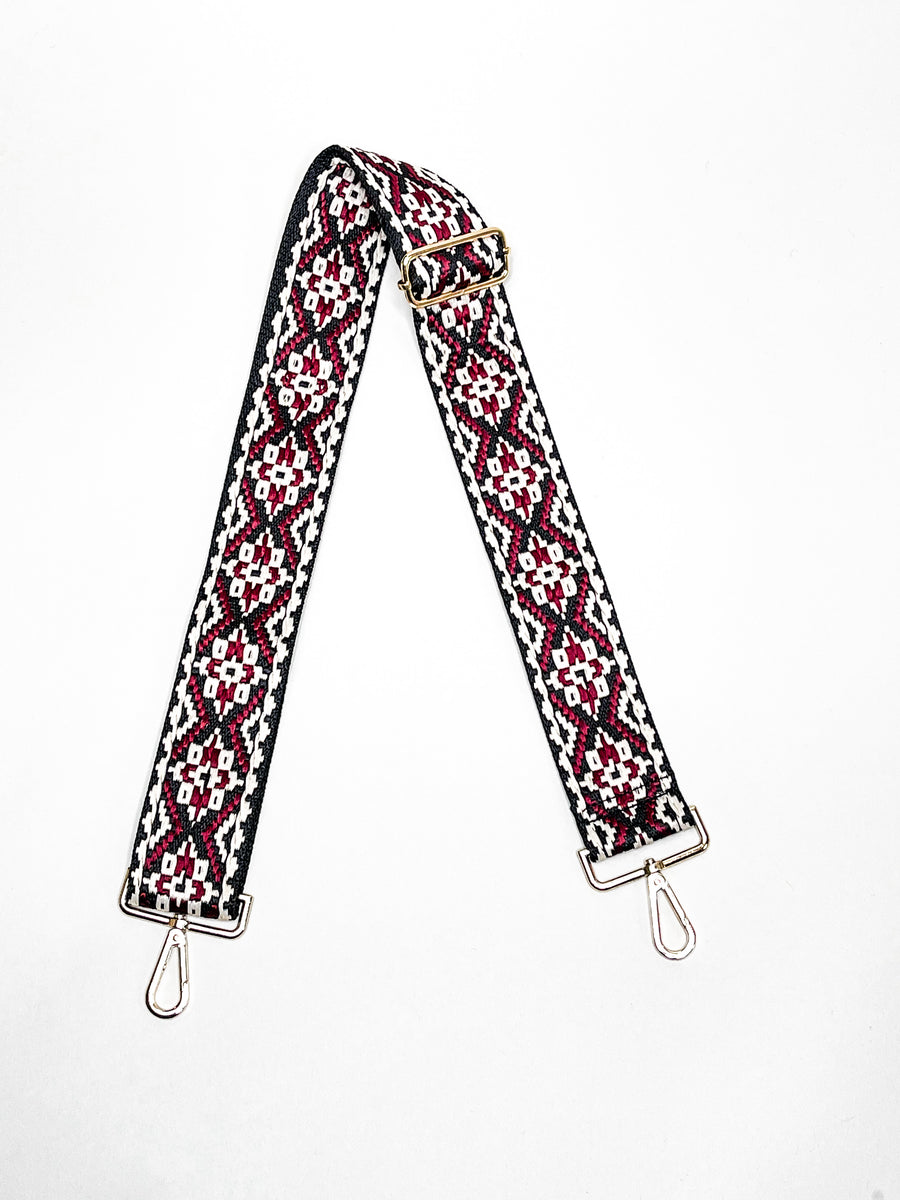 Kelis Crossbody Strap | Burgundy