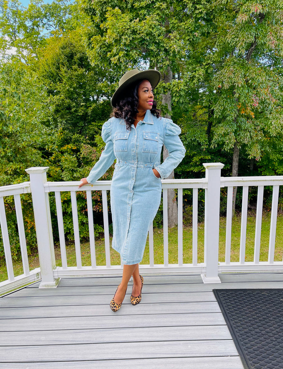 Love Her Daily | Denim Dress