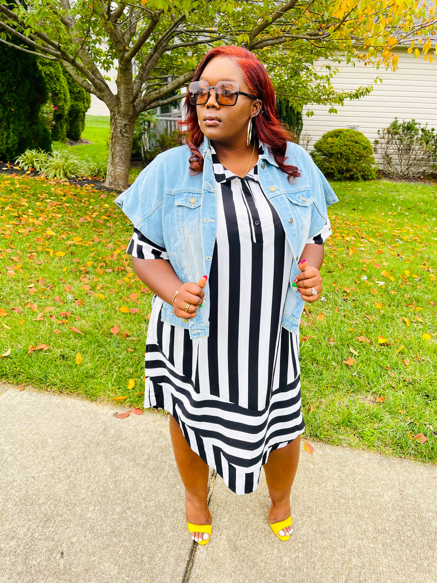 Get Into It | Denim Poncho Veorah B. Get Into It | Denim Poncho Veorah B.