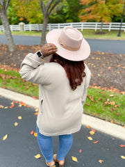 Delaney Fedora | Taupe