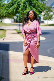 Never Too Late Dress | Mauve